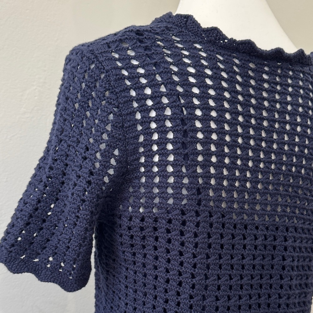 GAP Navy Crochet Summer Dress – Size Small - Picture 10 of 10